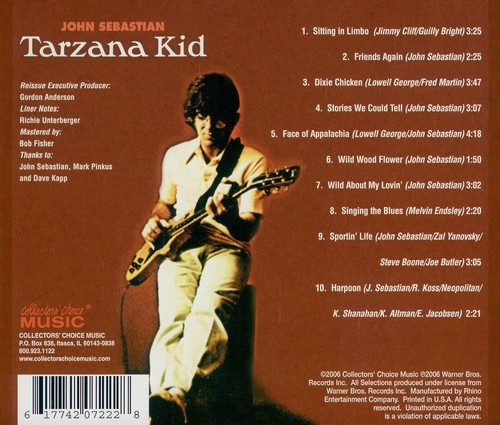JOHN SEBASTIAN tarzana kid - Imagen 2 de 2
