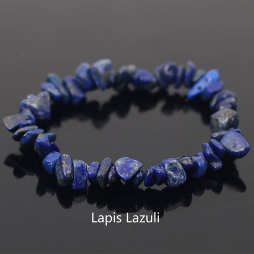 Natural Chip Bead Crystal Healing Chakra Gemstone Bracelet Protection Gem Stone - Picture 20 of 30
