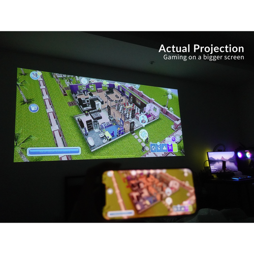 AAXA P8 Smart Mini Projector, Android OS, WIFI Onboard, Supports 1080p(REFURB) - Picture 5 of 5