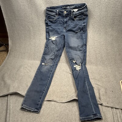 American Eagle Jeans Womans 8 Regular Hi Rise Jegging 