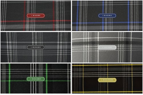 GTI Plaid Car Upholstery Fabric - VW Golf MK7- 4mm Foam - 59" - 150CM - Car,Seat - Picture 2 of 92