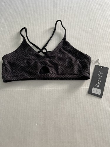 REGGISENO WOLVEN SUMMIT CRISSCROSS NUOVO CON ETICHETTE TAGLIA M