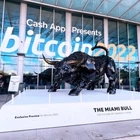 Miami Bull Statue Figurine Wall Street Bull Sculpture Doll OX Figure Bitcoin Cow
