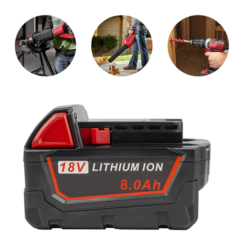 For Milwaukee for M18 Lithium 8.0Ah Extended Capacity Battery 48-11-1860 US - Picture 11 of 15