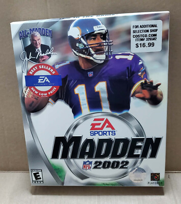 Madden NFL 2002 (PC, 2001) big box, New | eBay