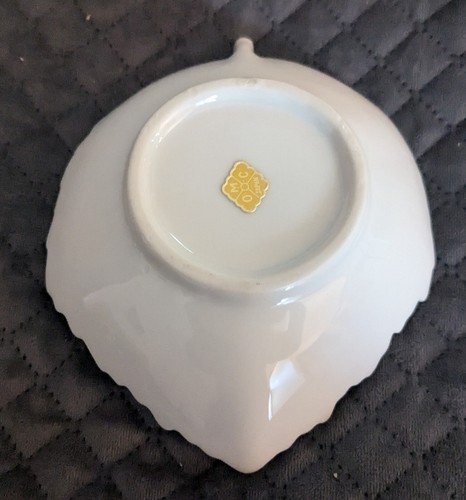 Otagiri Leaf Shape White Small Dishes In Original Box Set Of 6 - Picture 18 of 20