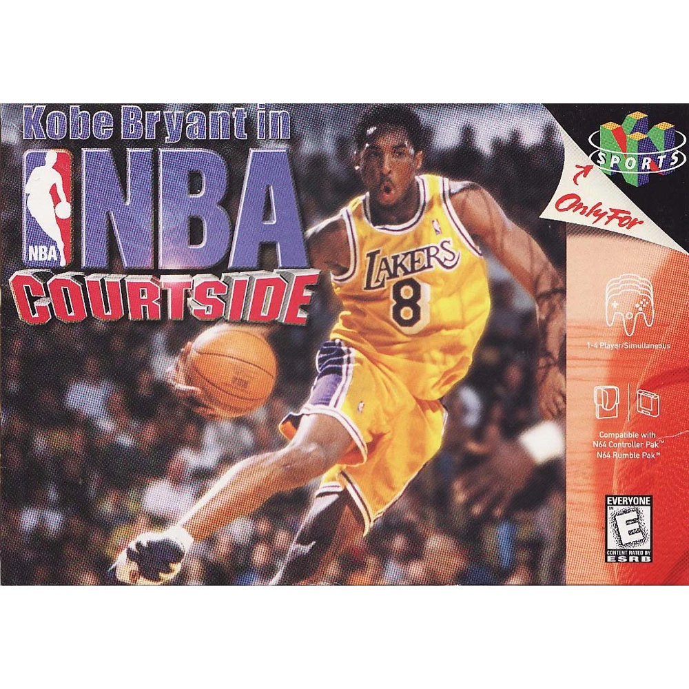 Nintendo 64 N64 Kobe Bryant in NBA Courtside GAME CARTRIDGE ONLY