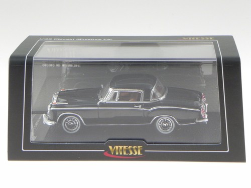 Mercedes W128 220 SE Coupe black diecast model car 28663 Vitesse 1:43 - Picture 4 of 4