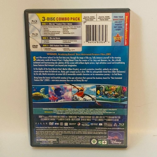 Finding Nemo (Three-Disc Collector's Edition: Blu-ray/DVD w/ Slipcover) - 第 3/10 張圖片