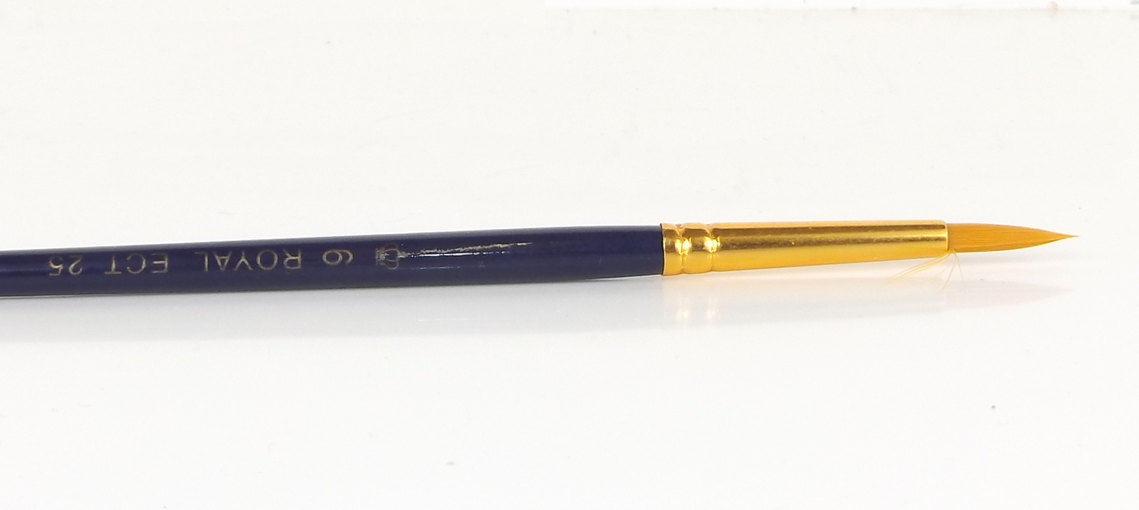Royal And Langnickel R25-6 Gold Taklon Paint Brush Round No.6