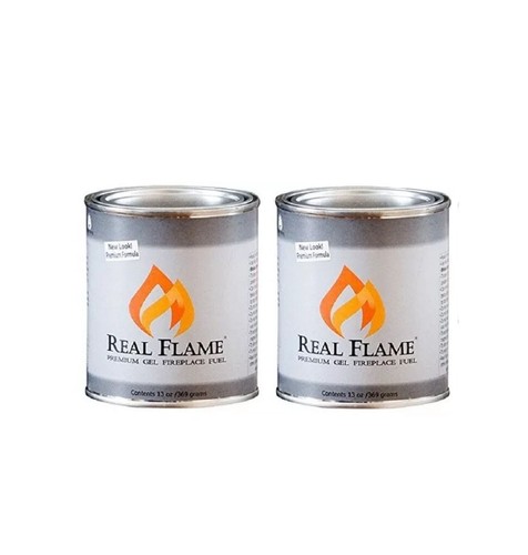 Real Flame 2112 13 oz Flame Gel Fireplace Fuel 1,2,3,4 Packs - Picture 14 of 16