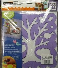 Fiskars 01-005267 Shape Template Woodland Tree 12-Inch by 12-Inch