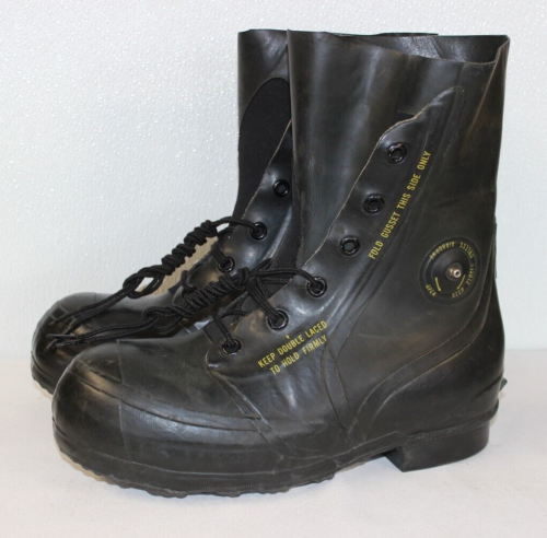 Bata US MILITARY Extreme Weather MICKEY MOUSE BOOTS (1983) Mens 10 Regular - Picture 1 of 12