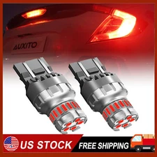 AUXITO 7443 LED Super Red Bright Brake Tail Stop Light Parking Bulbs 7440 7444