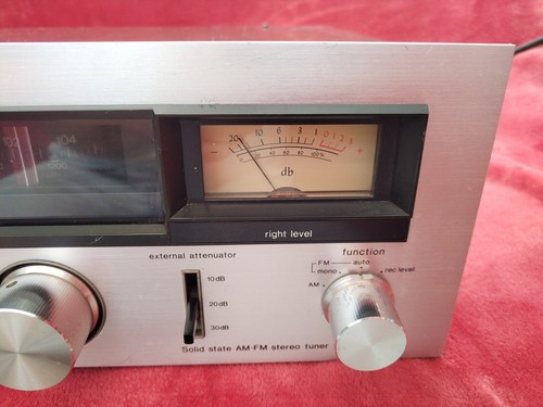 DENON TU-300 Audiophile AM/FM/ TUNER Rare Vintage 1978 Hi Fi Separate (Silver) - Picture 3 of 24