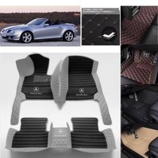 Nach Maß für Mercedes-Benz SL SLC SLK SLS Automatten 1990-2025 Auto-Fußmatten Nach Maß für Mercedes-Benz SL SLC SLK SLS Automatten 1990-2025 Auto-Fußmatten