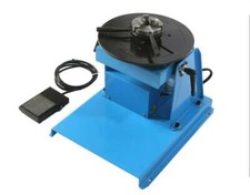 10KG Rotary Welding Positioner 0-90° Weld Turntable Table 65mm 80mm 3 Jaw Chuck