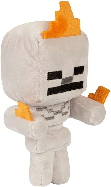 Minecraft Happy Explorer Series 7 Inch Plush Skeleton On Fire For Sale Online Ebay