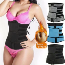 Waist Trainer Cincher Trimmer Sweat Belt Fitness Body Shaper For Men&Women Shape