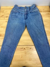 Womens Gitano Denim Jeans Size 14 Straight Mom #3458