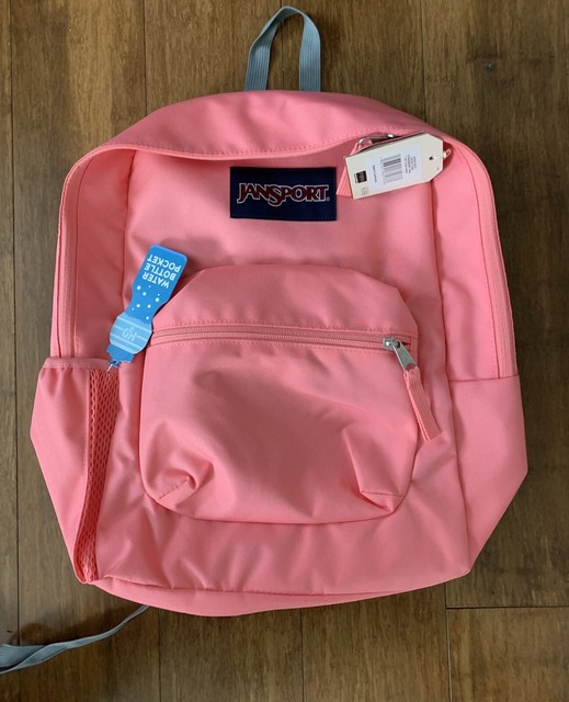 JanSport Cross Town Backpack Strawberry 