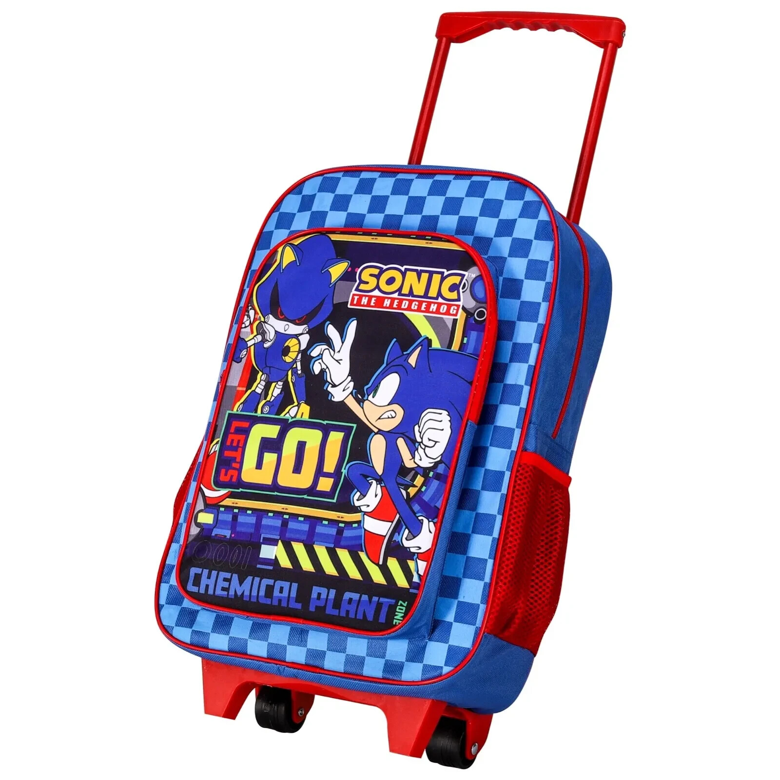 Sonic El Erizo con Ruedas Equipaje Carrito Mochila Maleta Cabina Bolsa Viaje