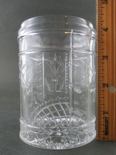 Antique PICKLE CASTOR - Original Clear EAPG "Oriental" Jar - WEBSTER #48, c.1885 - Picture 10 of 16
