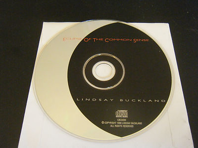 Eclipse of the Common Sense by Lindsay Buckland (CD, 1996) - Disc Only!!!