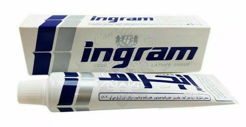 7 PCS Ingram Cool Lather Shave Cream Tube Men Toiletries Smoothing Shaving Skin - Picture 5 of 7
