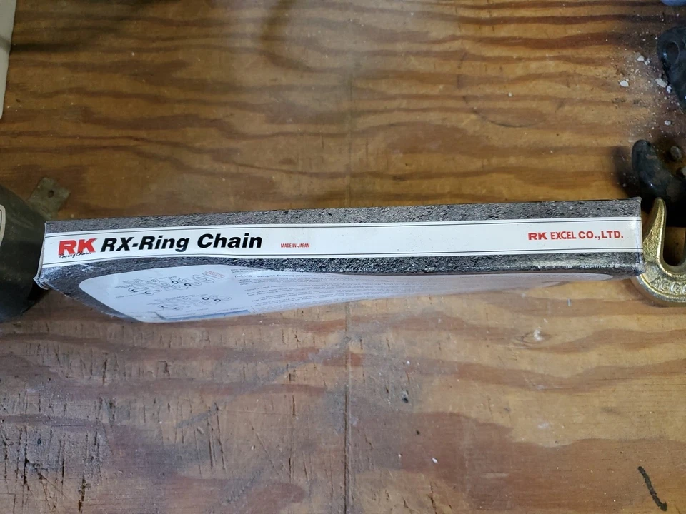 Cadena HONDA CB350 CB350F CB360 CB400T CB400F CM400 CB500 CB750 RX-RING RACING Foto 4 de 4