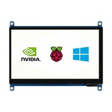 7inch QLED Quantum Dot Display 1024×600 Capacitive Touch LCD G+G Toughened Glass