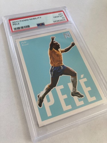 2017 PANINI NOBILITY #91 PELE PSA 10 - Picture 16 of 24