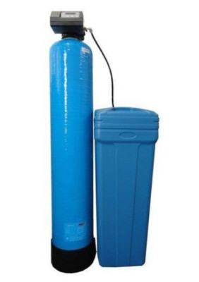 Water Softener System w/ Digital Control Head - 32,000 Grain w/bypass w/resin