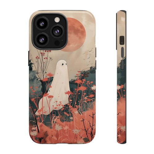 Japanese Style Cute Ghost Wildflowers Boho Tough Phone Case iPhone Samsung Pixel - Afbeelding 107 van 250