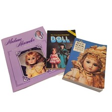 Lot of 3 Doll Guide Books Madame Alexander 17 Blue Book Values Standard Modern
