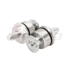 Preload Adjusters Fork Bolt Cap For Yamaha SRX400 1988 Shock Absorber Bolts