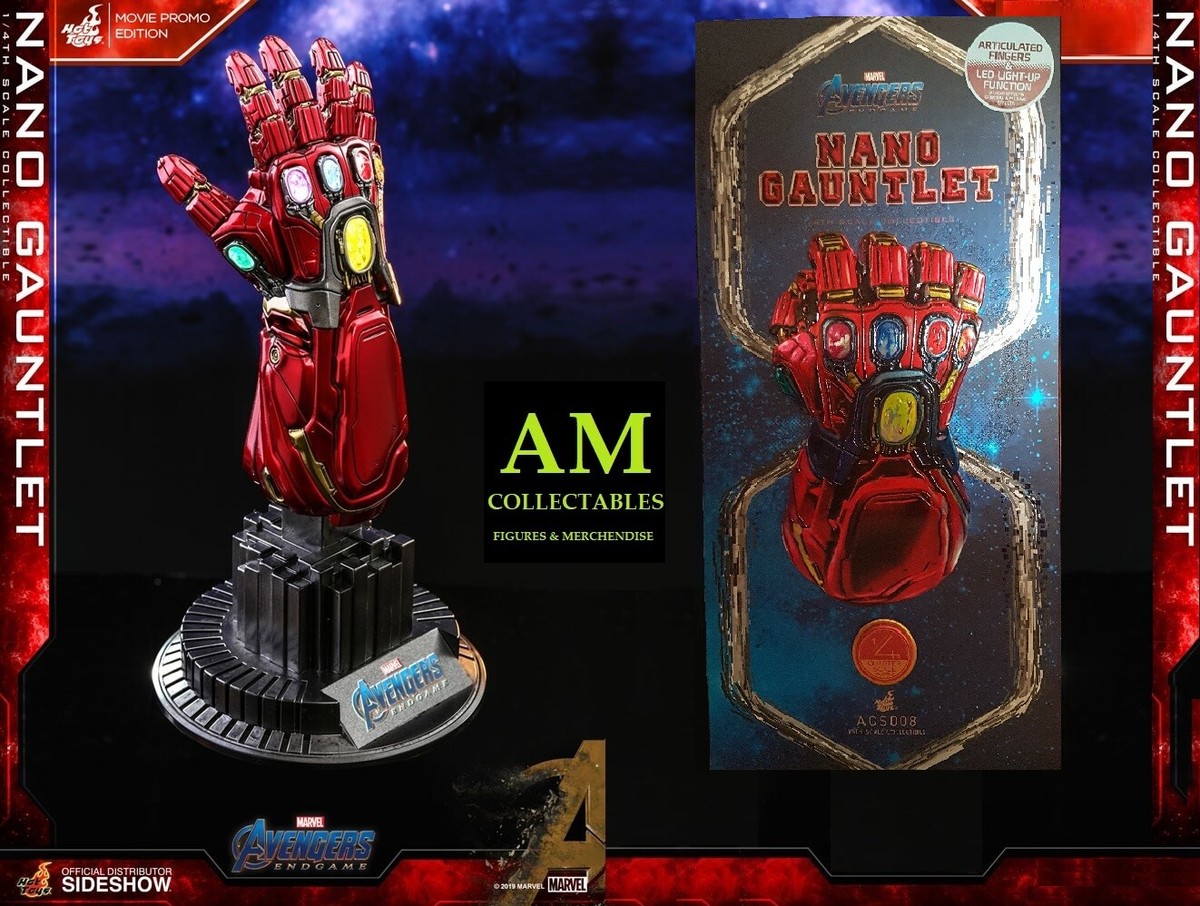 SIDESHOW HOT TOYS - MARVEL AVENGERS NANO GAUNTLET 1/4 SCALE SIDESHOW HOT TOYS - MARVEL AVENGERS NANO GAUNTLET 1/4 SCALE