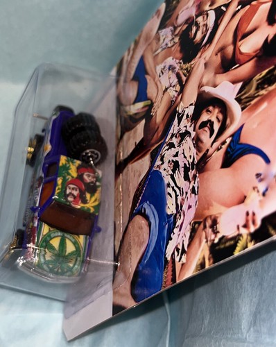 Matchbox Chevy Silverado Cheech & Chong 4X4 Pickup It’s A Custom, Real Riders - Picture 10 of 14