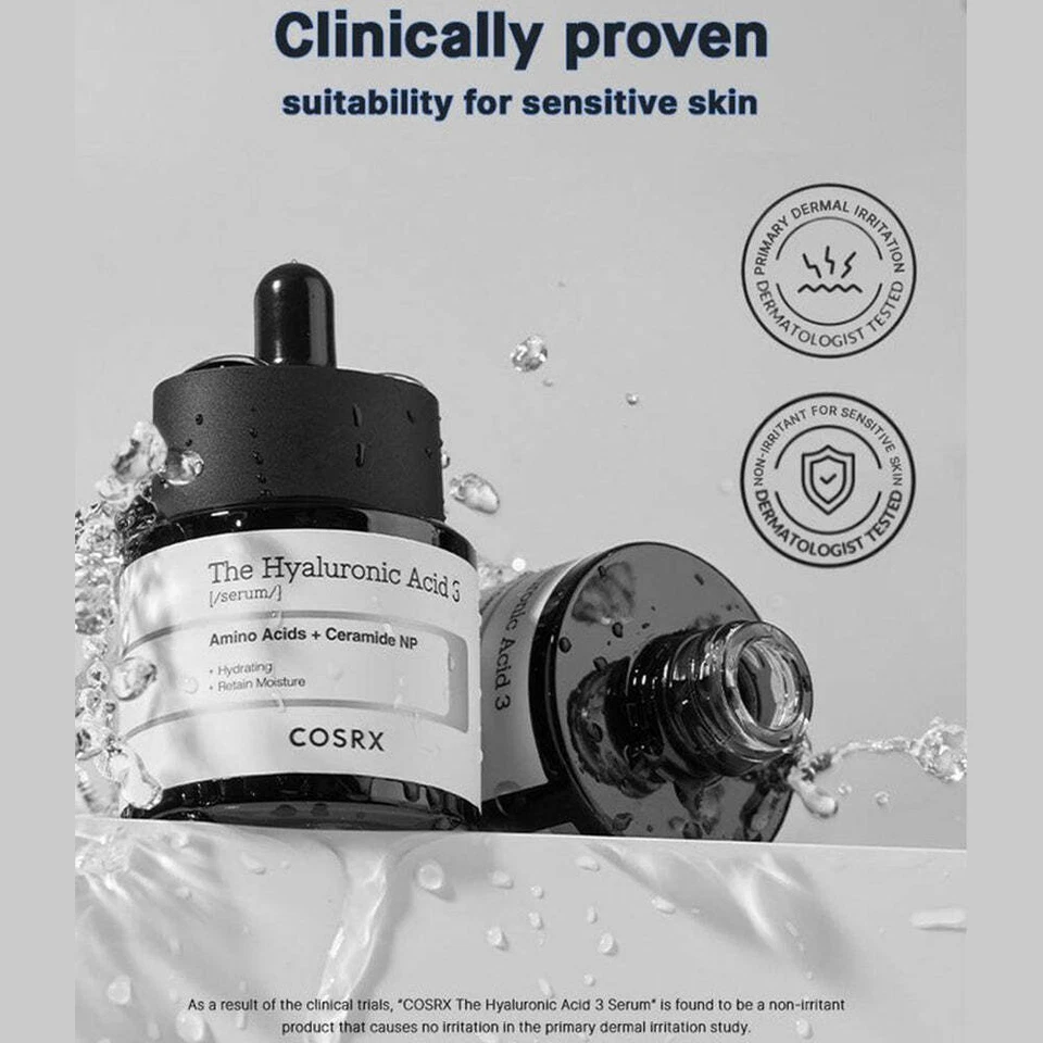 Suero COSRX The Hyaluronic Acid 3 (20 ml / 0,67 fl. Oz) Foto 3 de 4