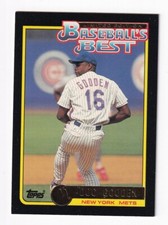 Doc Gooden 1992 Topps McDonald ML Baseball Trading Card #32/44 Mets