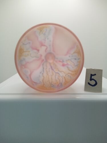 Rueven Weinkaraffe mit 6 kleinen Kelchen rosa/pfirsich mattiert/satiniert - Bild 19 von 24