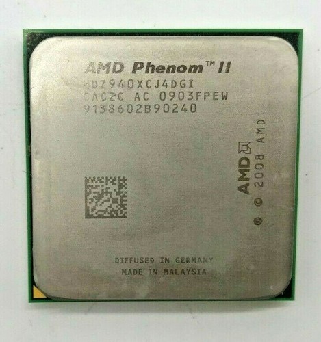 AMD Phenom II X4 940 HDZ940XCJ4DGI - Quad Core - 3,00GHz - Sockel AM2/AM2+ #73 - Bild 1 von 2