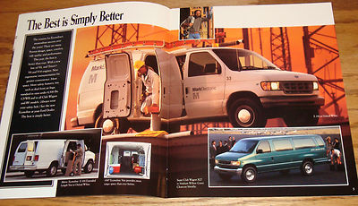 Original 1997 Ford Econoline Van Conversion Club Wagon Sales