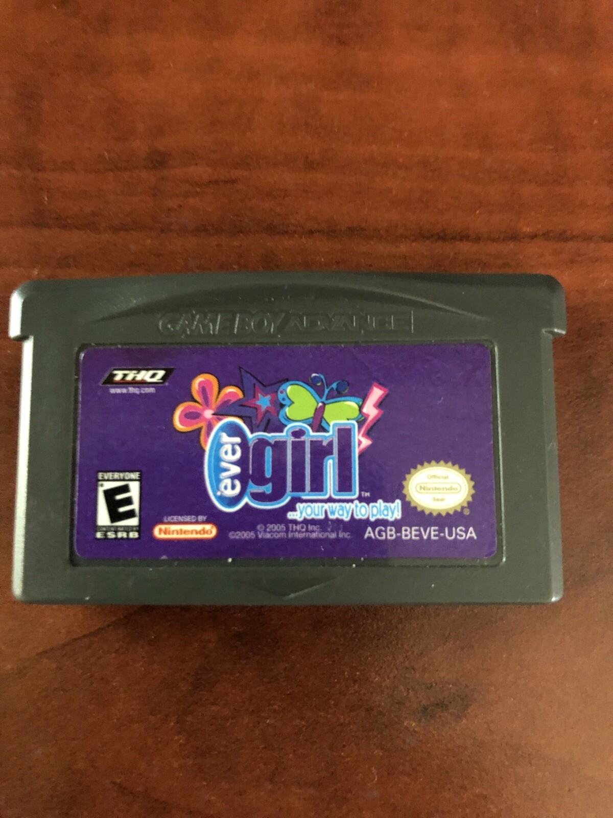 Ever Girl Gameboy Advance Video Game Tested and Works Great!