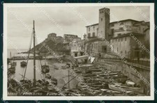Livorno Piombino Punta della Cittadella Barche Foto cartolina RT2810