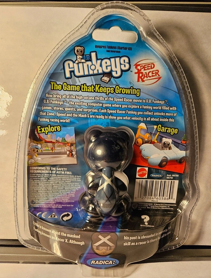 Figura Funkey - Racer X Speed Racer de Mattel Nuevo artículo sellado Foto 3 de 4