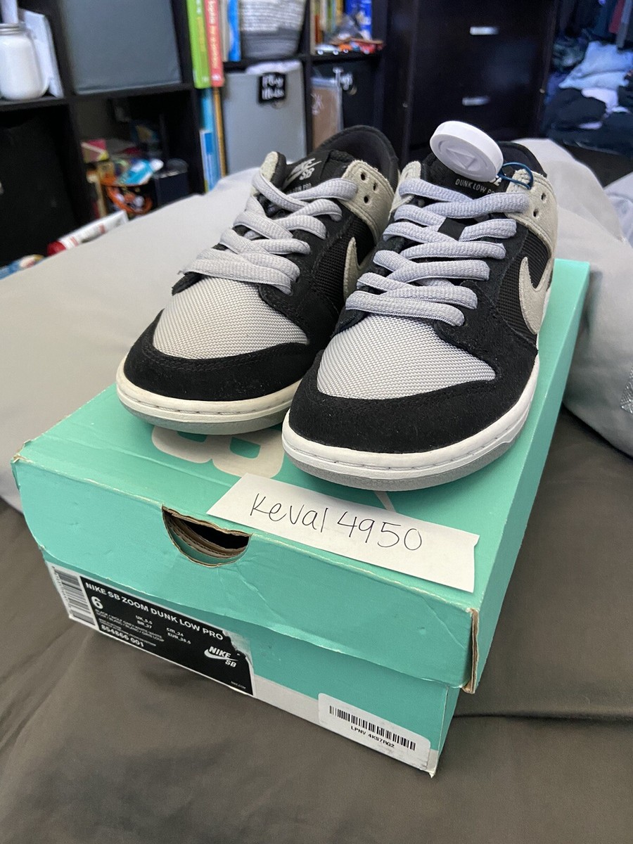 Size 6 - Nike Sb Zoom Dunk Low Pro Wolf Grey DEADSTOCK Rare & Rare Size