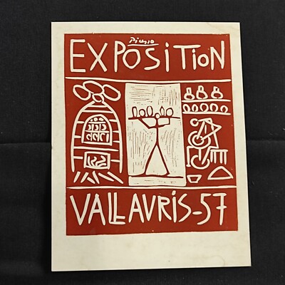 Pablo Picasso Postcard Edition A.V.E.C. Vallauris
