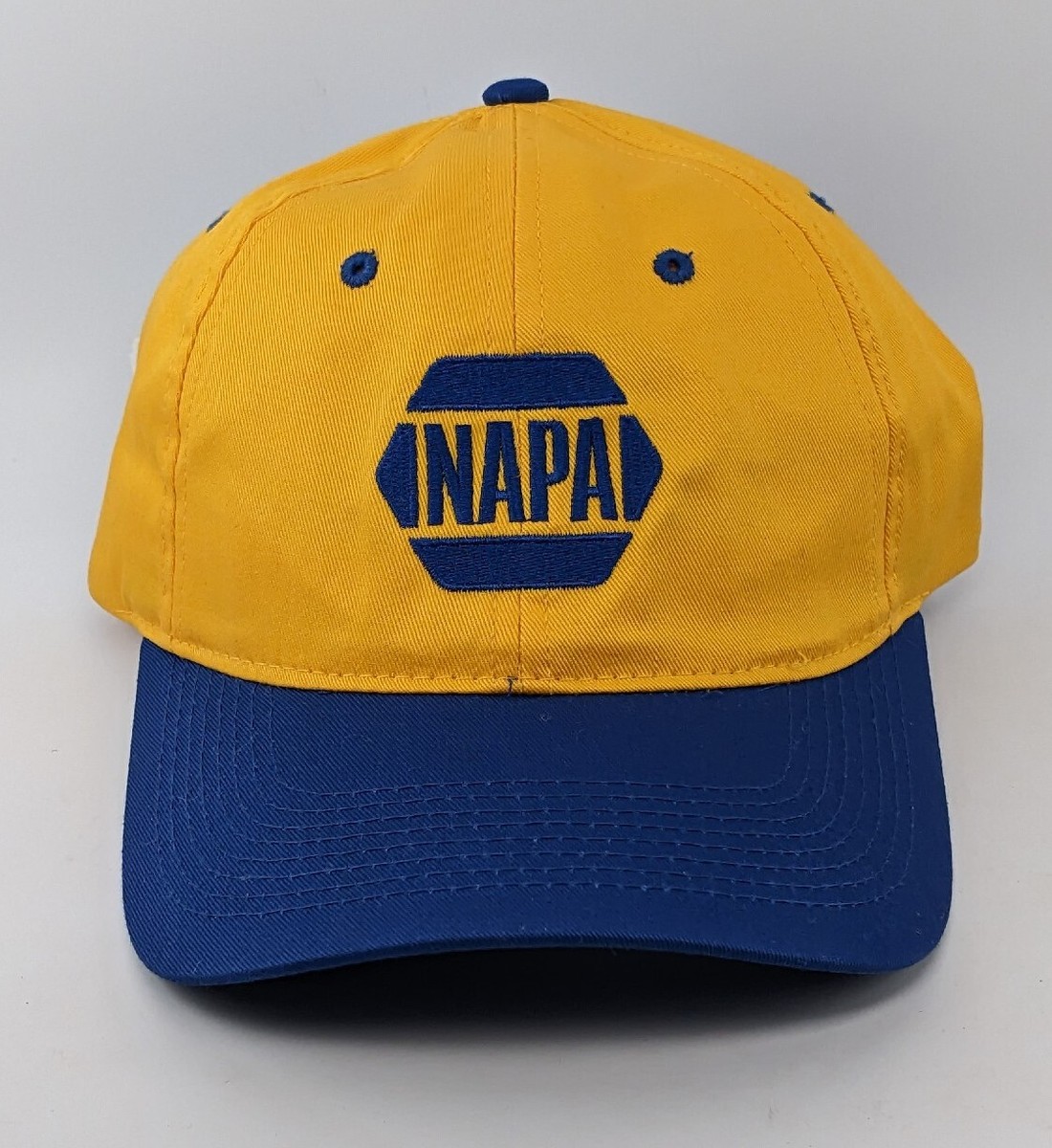 帽子 nspapa NAPA Blue Cap Yellow Trim 24 Hendrix Motor Sports Know How