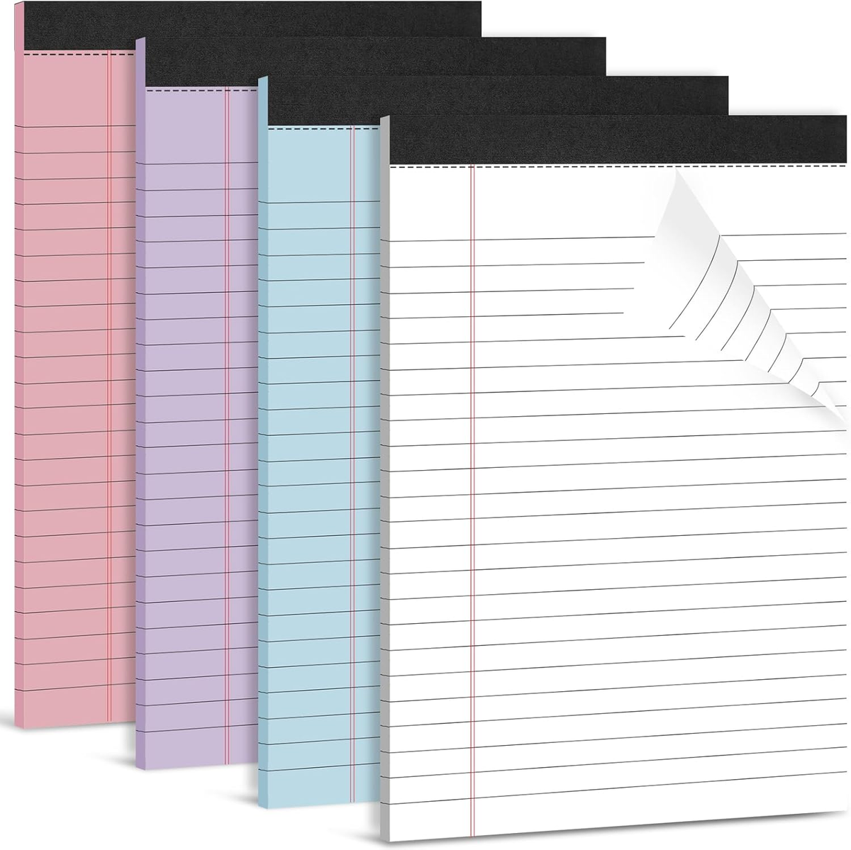 DANRONG Legal Pads 5 X 8, Note Pads College Ruled, Small - View #9